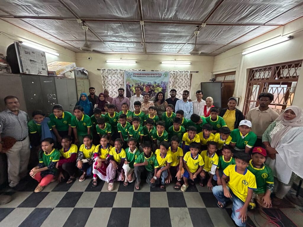 “Wear These Kits With Pride”: GFDC Davorlim Centre Backs Young Footballers