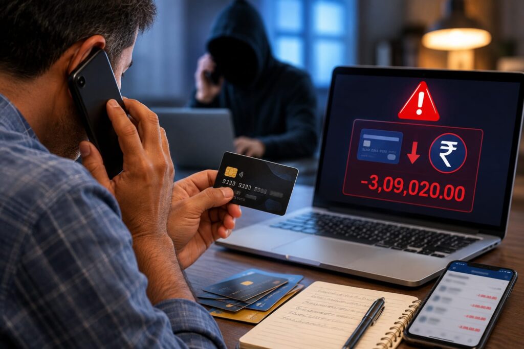 ₹3.09 Lakh Lost In Credit Card Reward Points Scam In Ponda