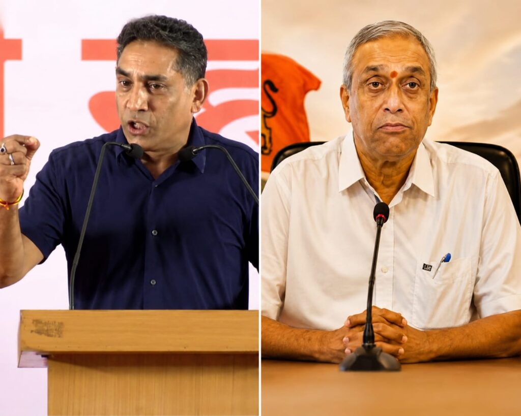 Sudin Dhavalikar Questions Gaude’s Authority On Alliance Matters, Backs Mithil For Madkai