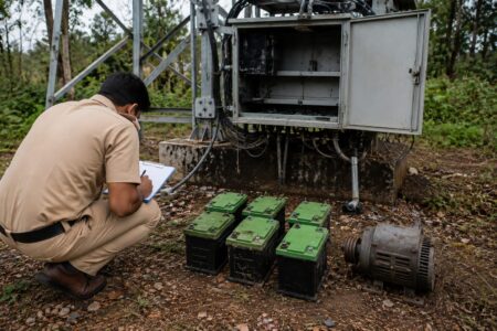 Batteries, Alternator Stolen From Telecom Tower In Canacona
