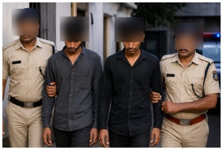 Thivim House Theft Case Solved, Two West Bengal Residents Arrested