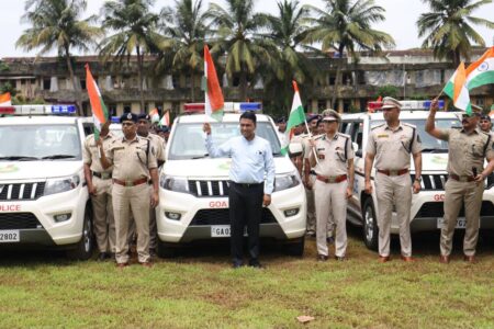 Goa Police Gets 46 New Mahindra Vehicles, CM Says Major Boost To Safer Policing