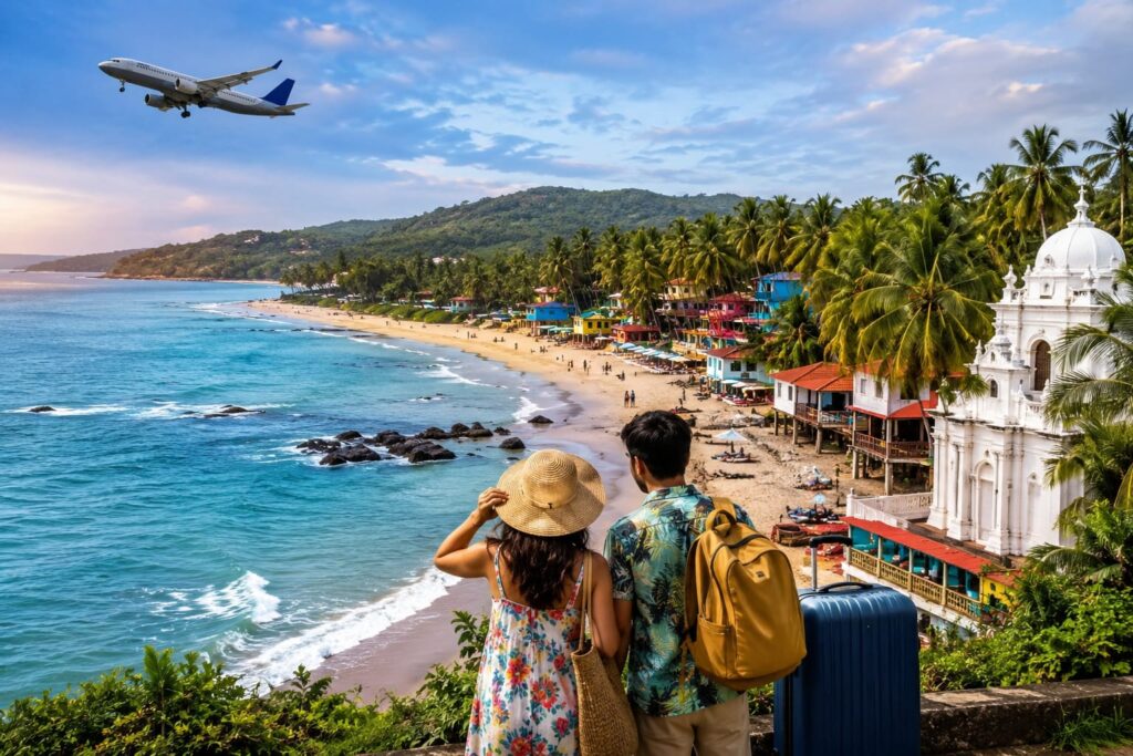 Goa Records 6.14 Million Tourist Arrivals In First Seven Months Of 2026