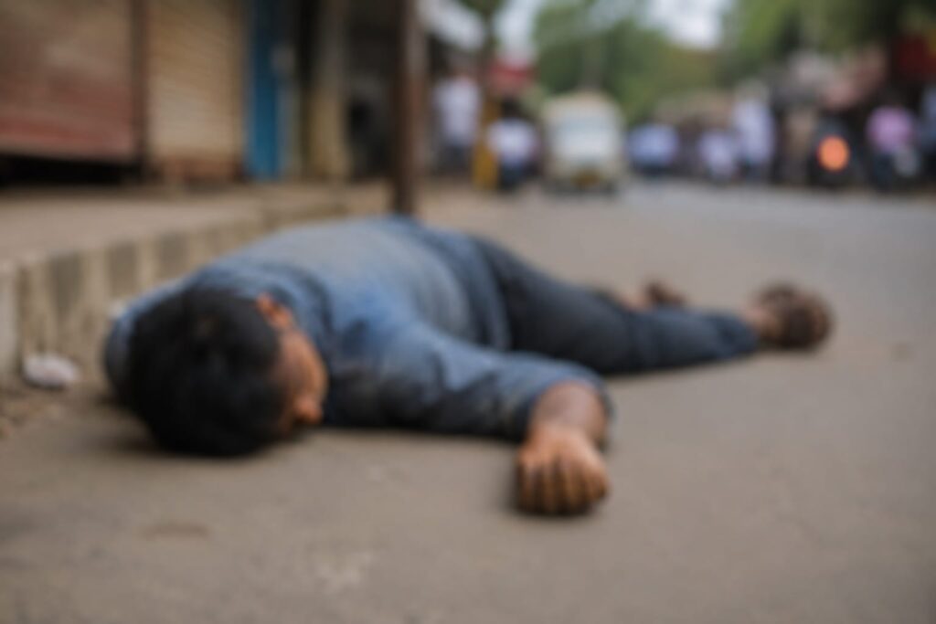 Unknown Man Found Dead Near Old Market In Fatorda