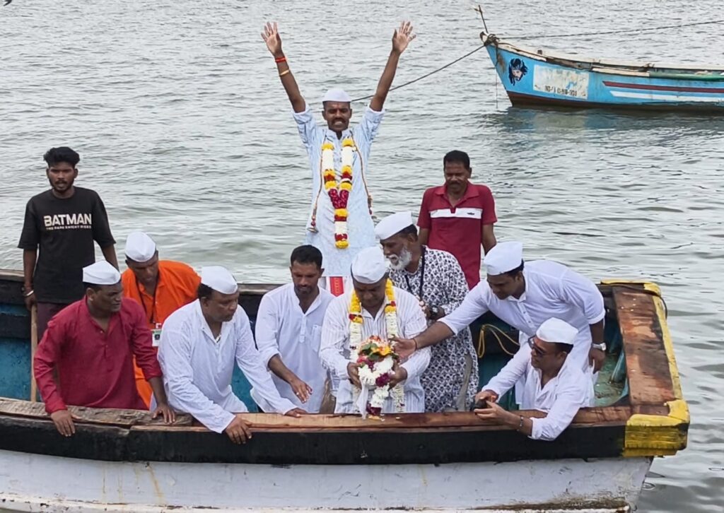 Akhand Damodar Bhajani Saptah Concludes With Samapti Rituals And Shreefal Immersion