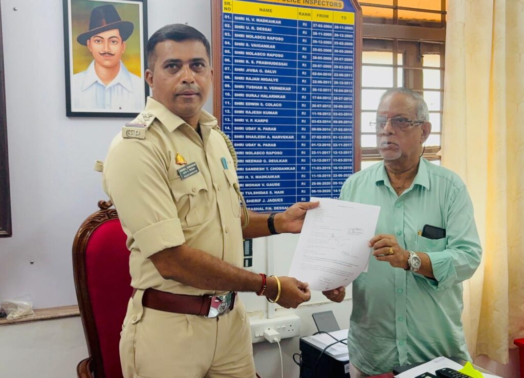 Velsao Social Worker Seeks Strengthening Of Verna Police Station