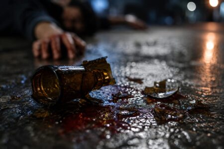 Poroscodem Assault: Man Stabbed With Broken Beer Bottle