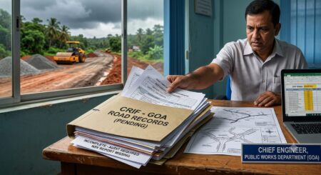Goa Faces CRIF Funding Warning Over Pending Road Records