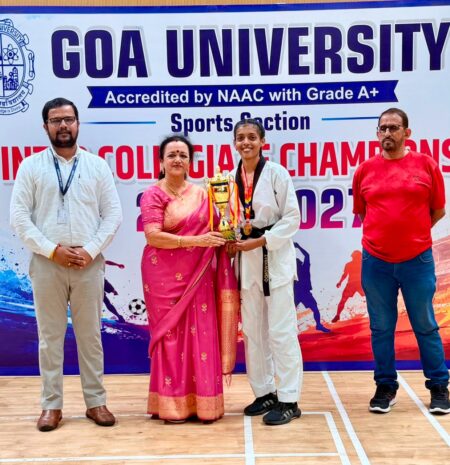 Rosary College Navelim Crowned Inter Collegiate Taekwondo Women’s Champions
