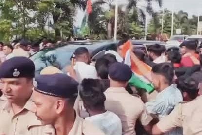 Dabolim Police Register FIR Over Protest During Kharge Visit