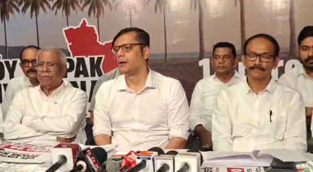 Congress Launches Statewide Movement Against ‘Sale Of Goa’s Land’, Unveils Missed-Call Helpline