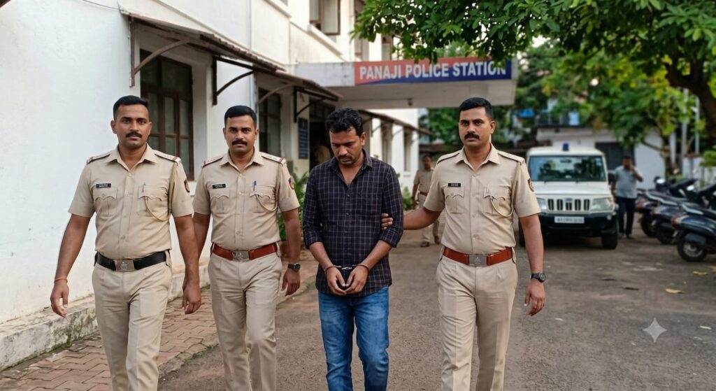 Panaji Police Arrest Kerala Man In ₹7.54 Lakh Mobile Banking Fraud Case