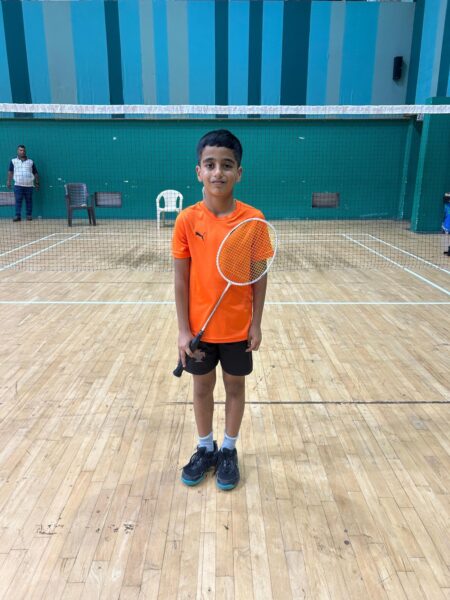 Mahipal, Priyansh, Amaira and Anvitha Book U11 Badminton Finals Spots