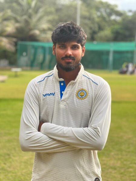 Shivendra Bhujbhal’s Century Powers Goa To 281/7 Against KSCA President’s XI
