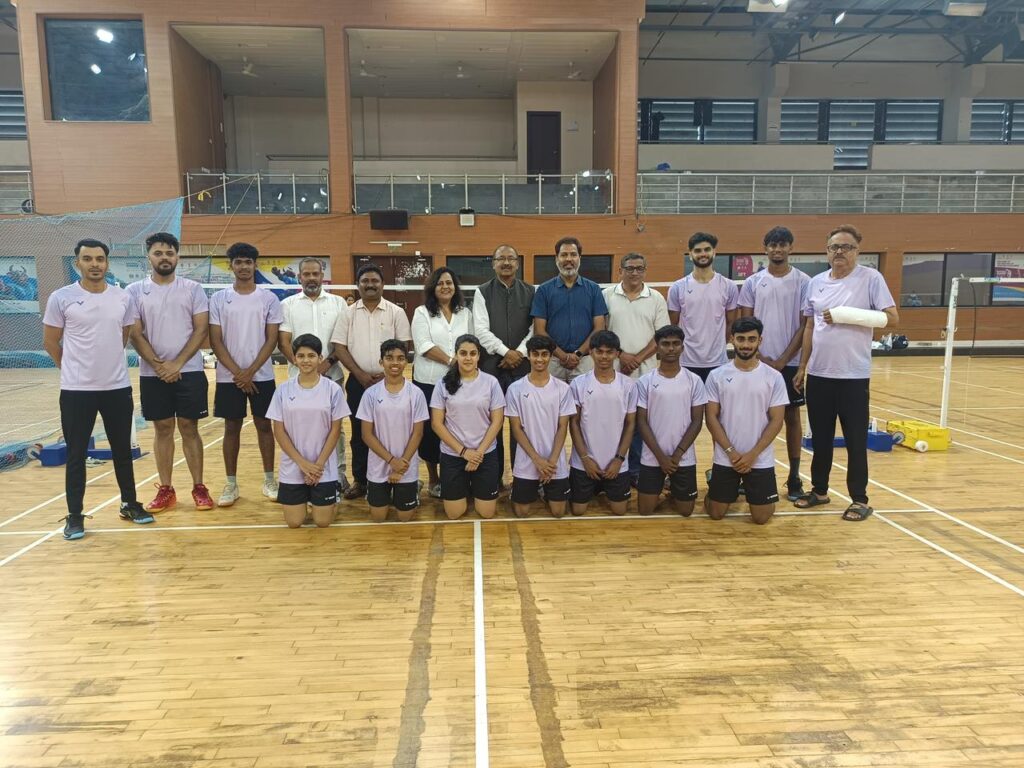 “Goa Ready to Give Top West Zone States a Tough Fight” as Badminton Squad Heads to Bilaspur