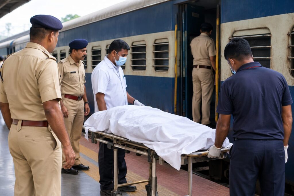 Unknown passenger found dead aboard Vailankanni Express