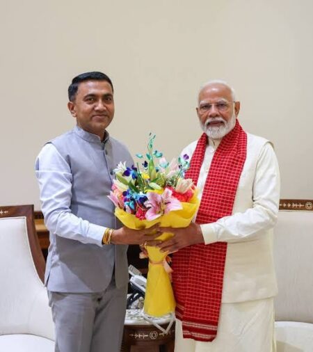 Sawant highlights Modi’s 25 years in public service