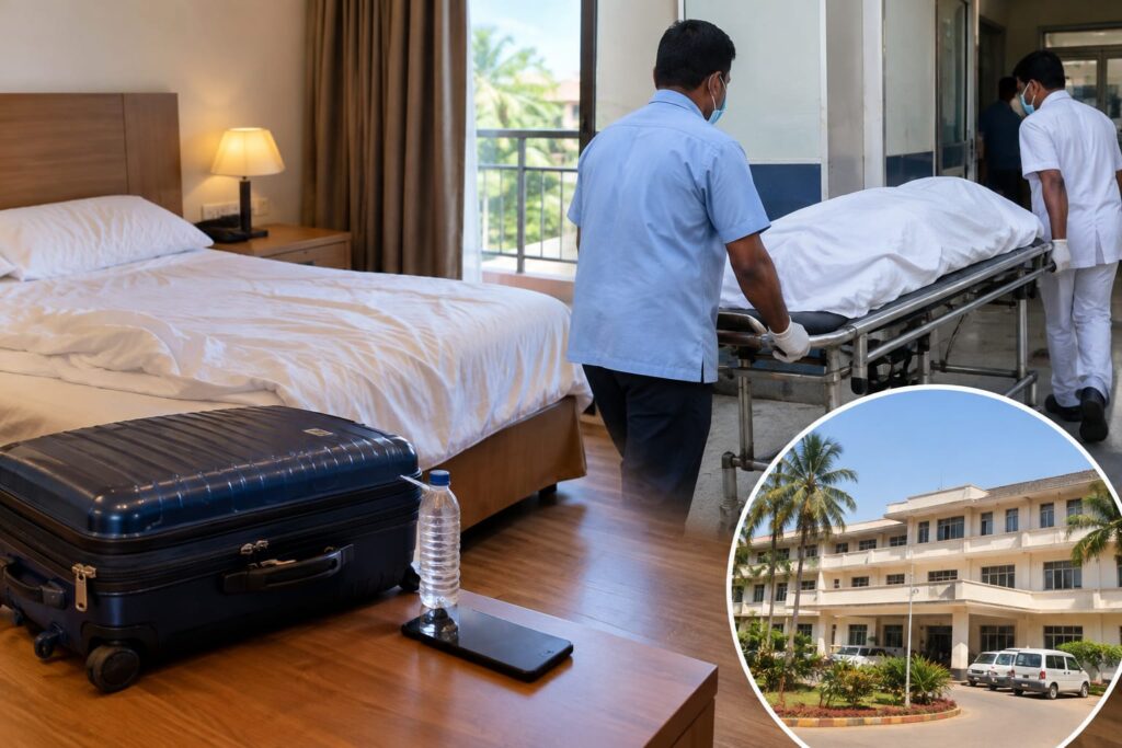 48-Year-Old Kerala Man Found Dead In Colva Hotel