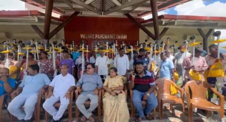 Agriculture machinery worth Rs 1.5 crore distributed to 250 Sanguem farmers
