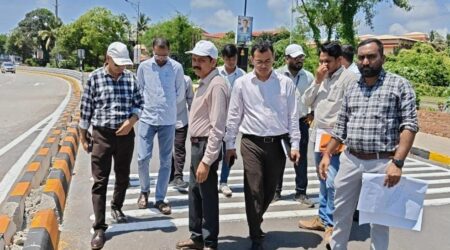 IIM Nagpur Team Inspects Porvorim Flyover Days After Fatal Crash