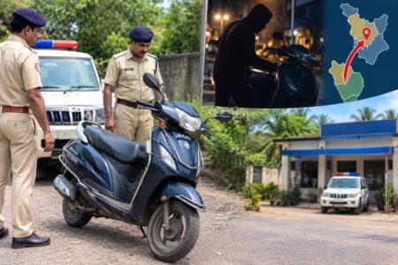 Stolen Bajaj Scooter From Margao Found Abandoned In Karnataka
