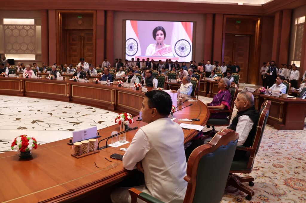 CM Sawant Attends Viksit Bharat Financing Conference In New Delhi