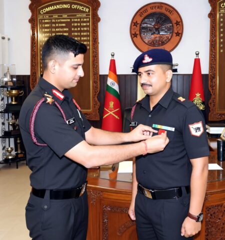 Goan roots, military distinction: Major Jeffrey Carvalho honoured by Eastern Command
