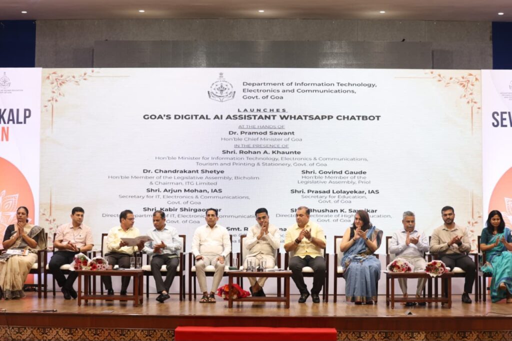 Goa Government Launches AI WhatsApp Chatbot for Citizen Services