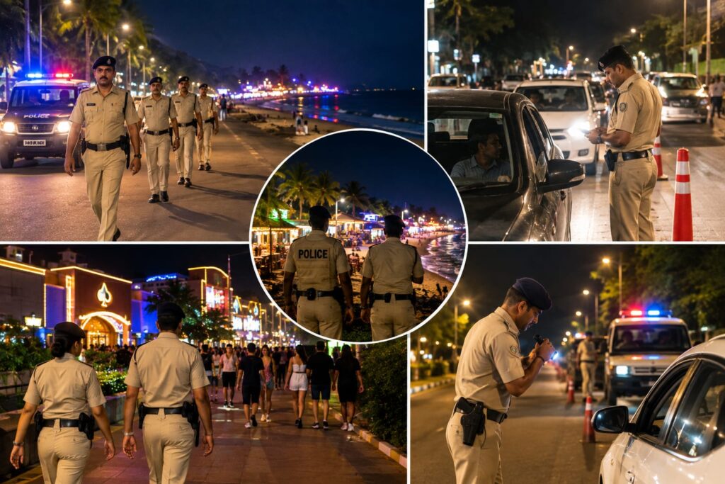 Goa Police step up night patrolling across North Goa