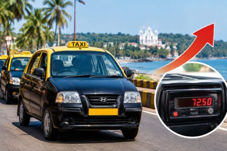 Goa Taxi Fares Take A Fresh Turn