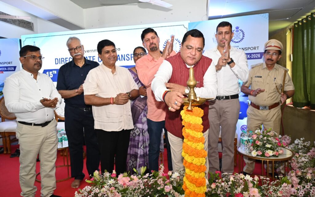 “People want to fly, not drive”: Transport Minister urges caution as Goa marks 15th Road Safety Week