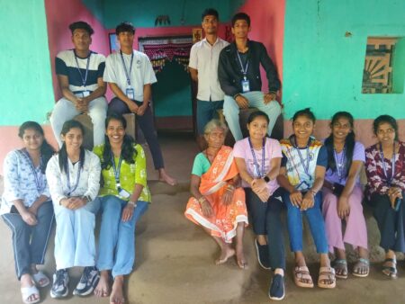 Shree Mallikarjun College students trek to remote Keri tribal settlement in Cotigao