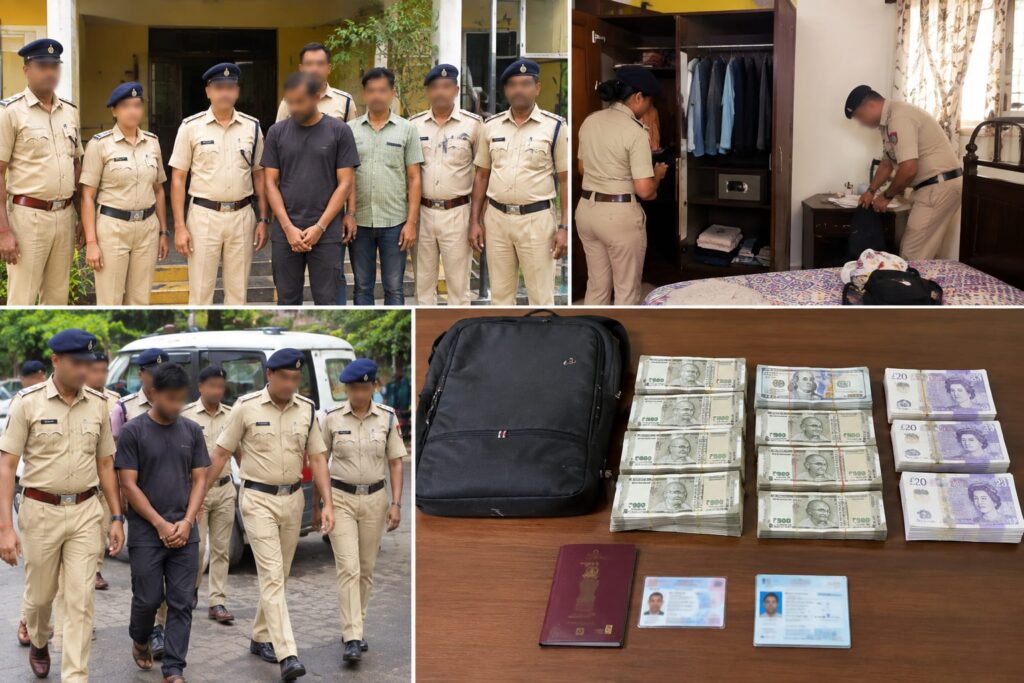 Agassaim and Old Goa Police Detect Rs 12 Lakh House Theft