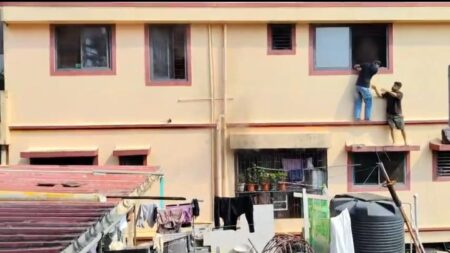 Fire Guts First-Floor Flat In Calangute; Four Rescued