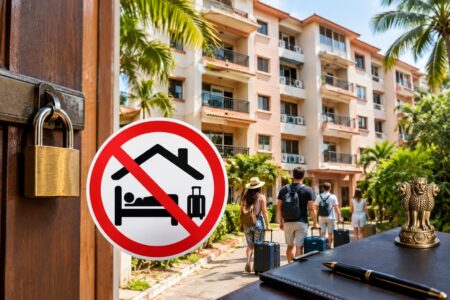 GHRC Directs Action Against Tourist Rentals In Calangute Housing Complex