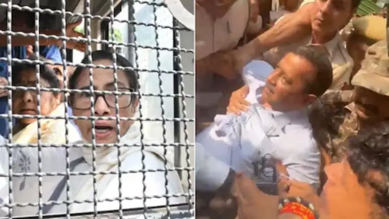 Mamata Banerjee, Arvind Kejriwal and Pinarayi Vijayan Detained During Delhi Protest