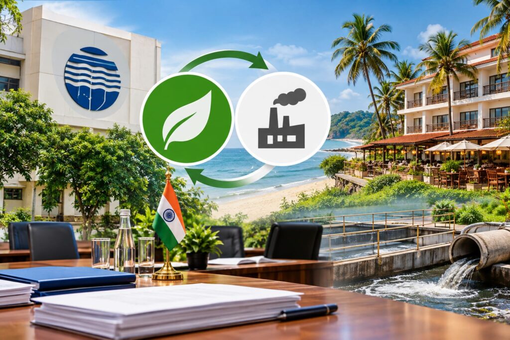 GSPCB Seeks Review of CPCB Norms, Says 80% of Goa’s Hotels Could Shift to White Category