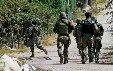 Four Pakistani Terrorists Killed in LoC Blast During Infiltration Attempt in Poonch