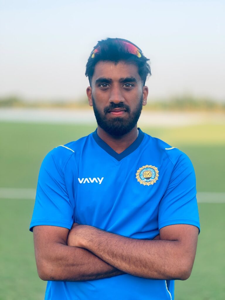 Aryan Narvekar’s Unbeaten 76 Leads Goa’s Fightback Against Baroda in U23 Trophy