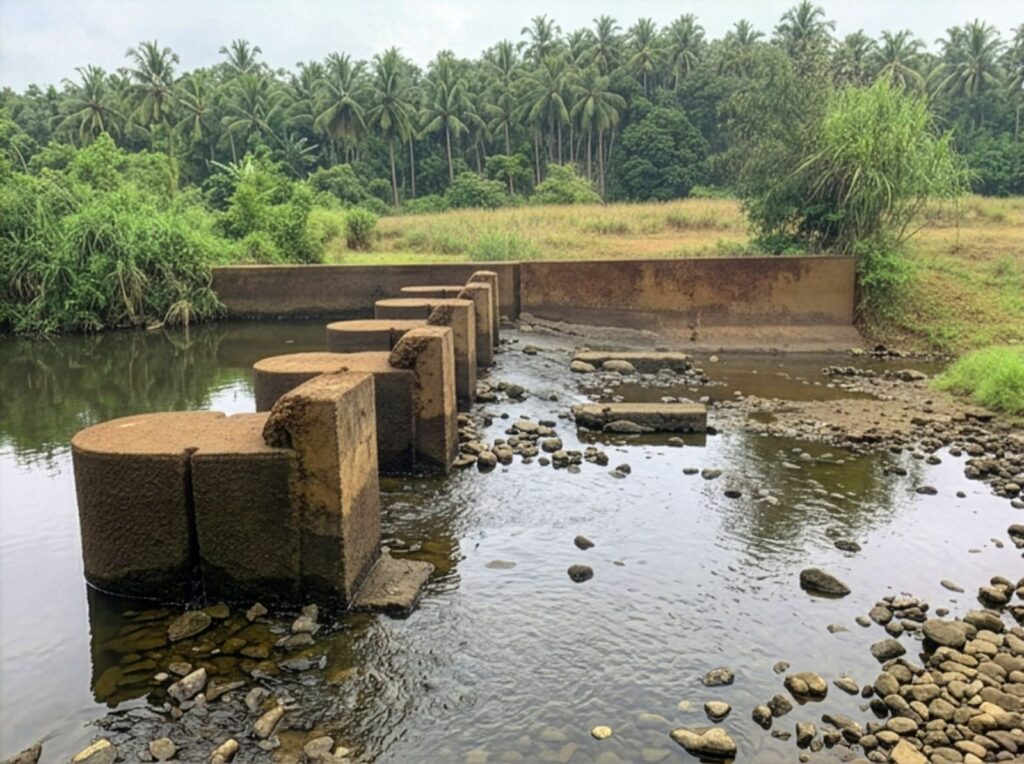 RGP Leader Prashant Pagi Gives WRD 15 Days to Install All Canacona Bandharas