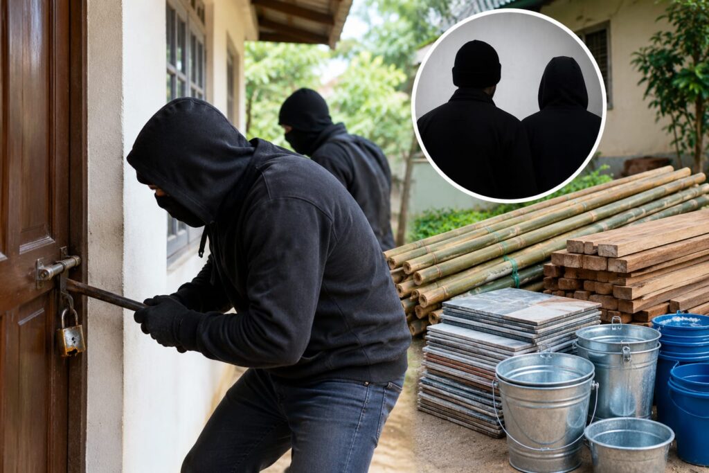 Construction Materials Worth ₹6.38 Lakh Stolen From House In Corlim