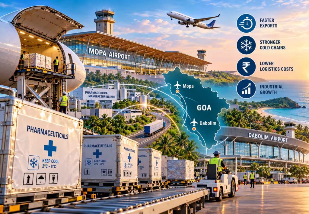Goa’s Twin Airports Could Turn the State Into a Major Pharmaceutical Logistics Hub