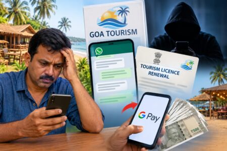 Canacona man duped of ₹3.65 lakh in fake tourism licence renewal scam