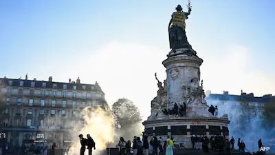 Violence Sweeps French Cities as Macron Promises Tough Action Against Rioters