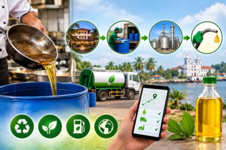 BiofuelCircle Proposes ₹42 Per Kg for Used Cooking Oil in Goa