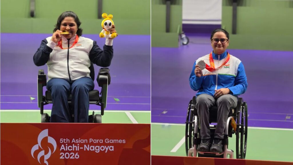 Asian Para Games 2026: Mona Agarwal Wins Gold, Avani Lekhara Takes Silver in Historic Shooting Double
