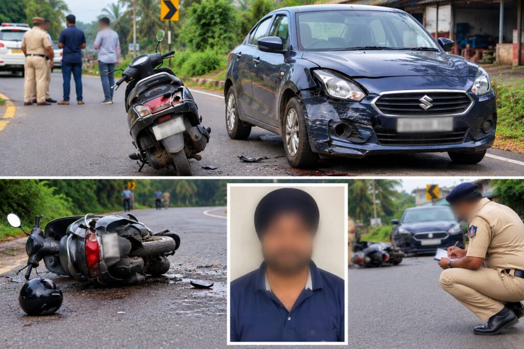 Vasco man dies after car hits scooter in Chicalim
