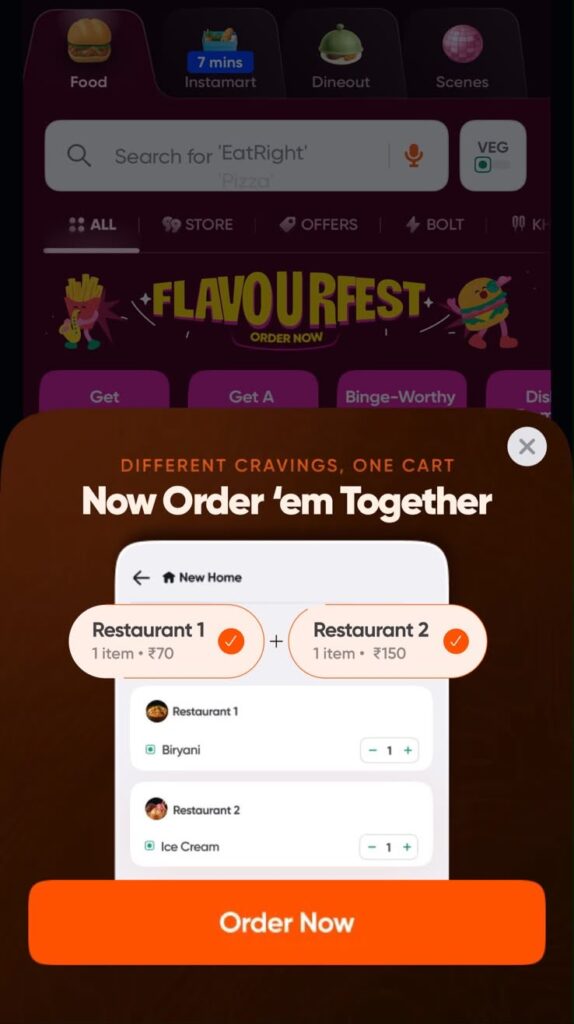 This festive season, Swiggy launches Multi Restaurant Ordering: Reinvents Food Court Experience for Homes