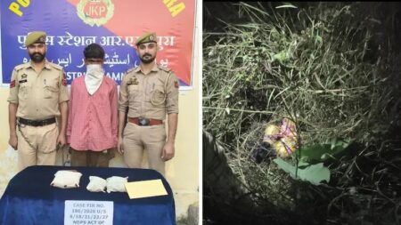 Narco Terror Module Busted in Jammu, 804 Grams of Heroin Seized