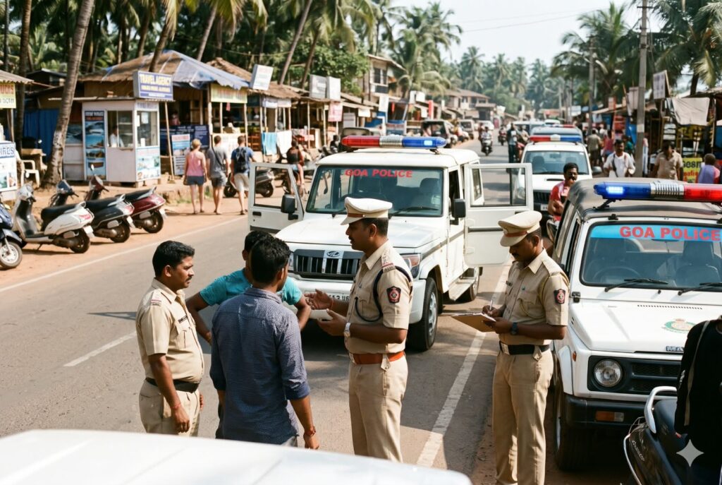 North Goa Police Book 177 Touts in October 2026